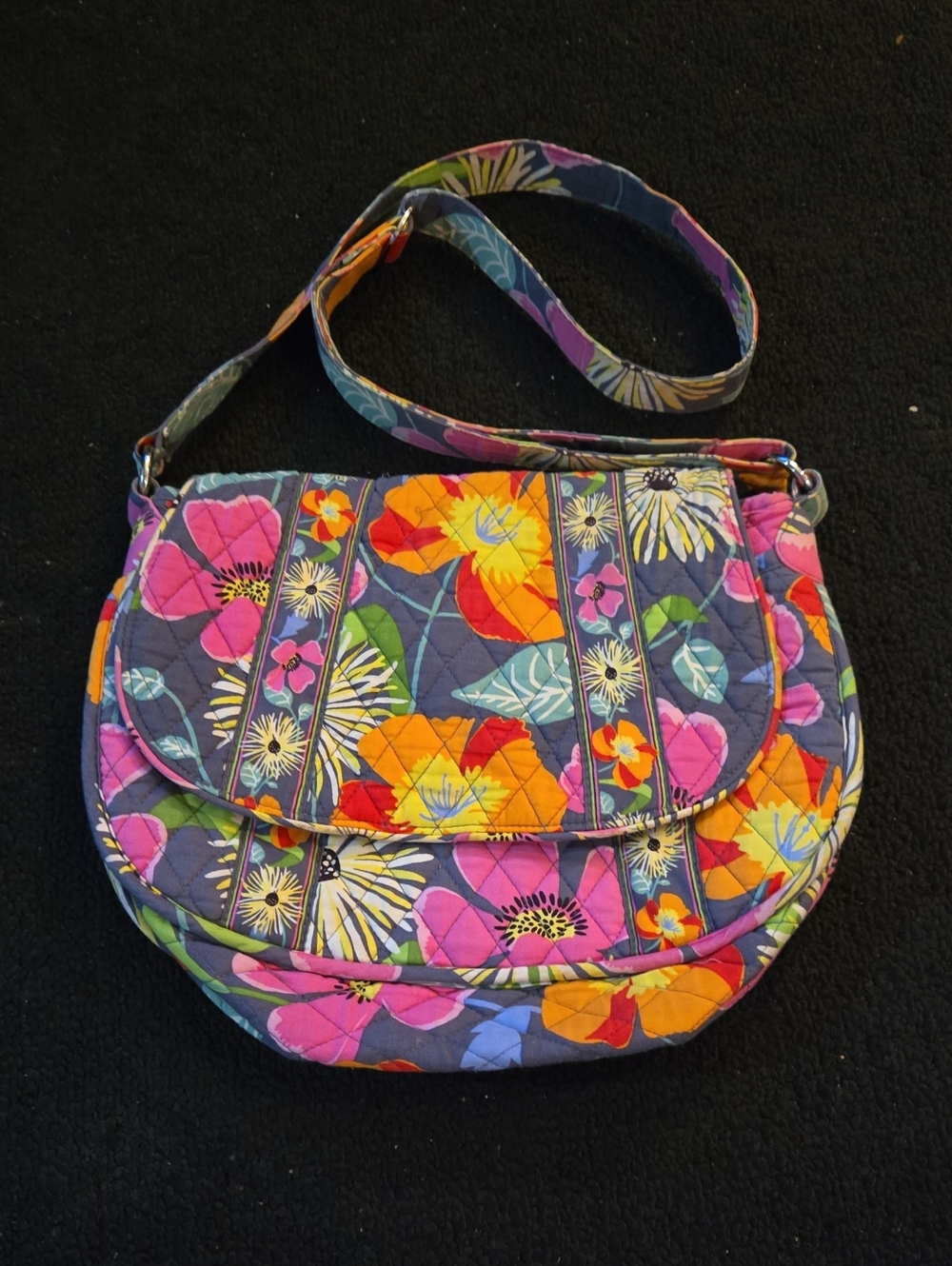 Vera Bradley Jazzy Blooms Crossbody